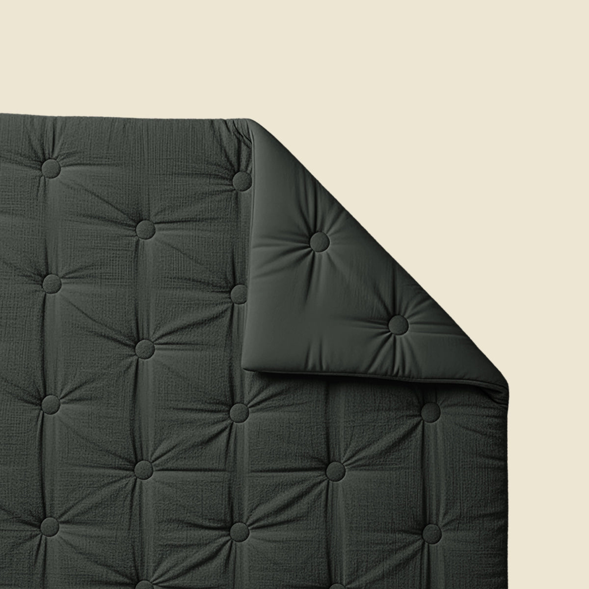 Zelesta Japandibed Mousseline de Coton - Vert