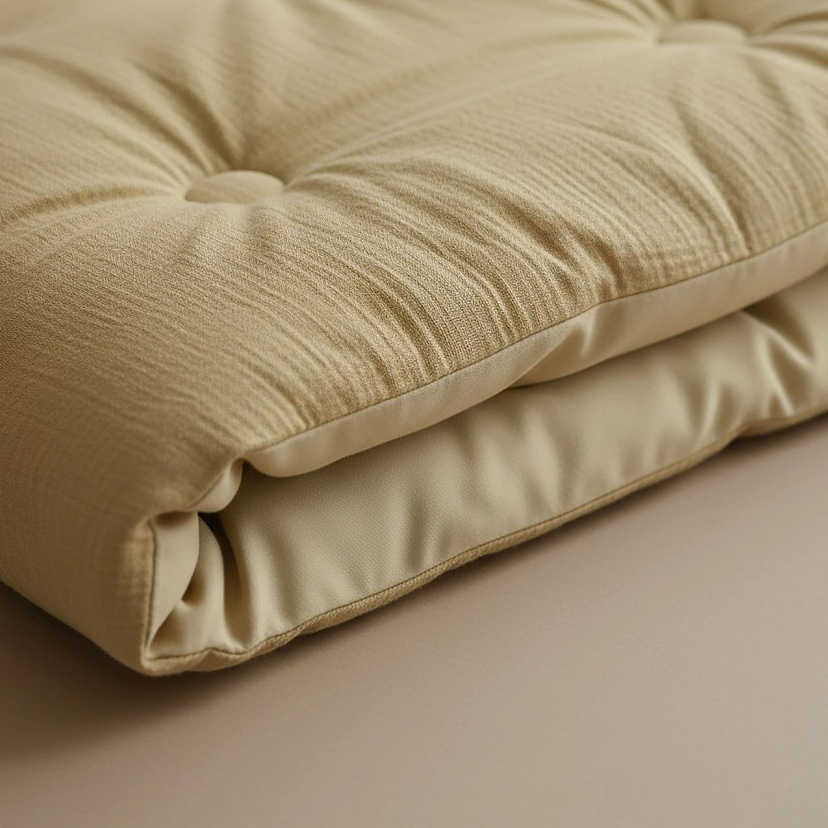 Zelesta Japandibed Mousseline de Coton - Ocre