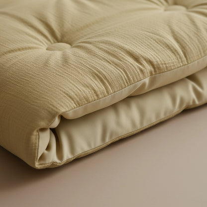 Zelesta Japandibed Mousseline de Coton - Ocre