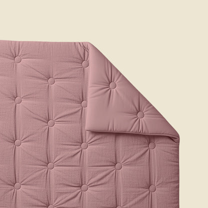 Zelesta Japandibed Mousseline de Coton - Vieux Rose