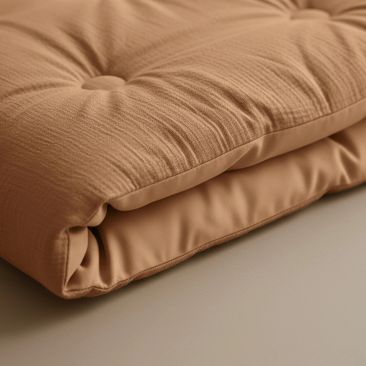 Zelesta Japandibed Mousseline de Coton - Terracotta