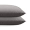 Zelesta Royalbed Diamant Taies d'Oreiller - Set de 2 - Gris-Marron