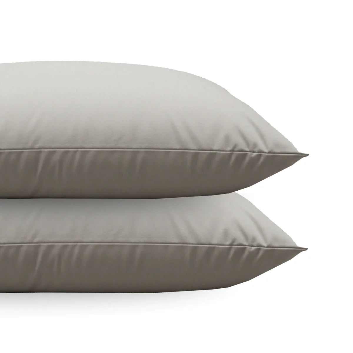 Zelesta Royalbed Diamant Taies d'Oreiller - Set de 2 - Beige Sable