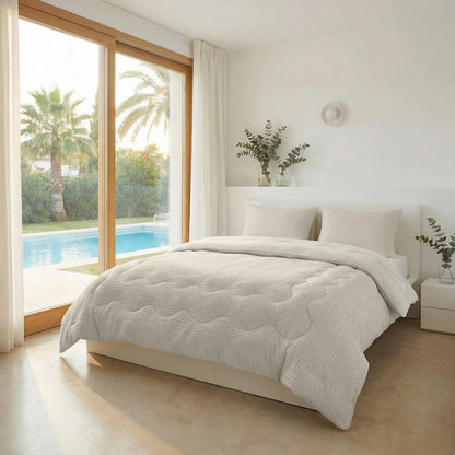 Zelesta Spécial Fraîcheur Sereine Couette Été - Blanc Crème