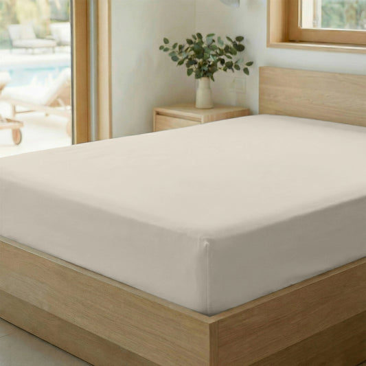 Zelesta Spécial Fraîcheur Sereine Drap-Housse - Blanc Crème