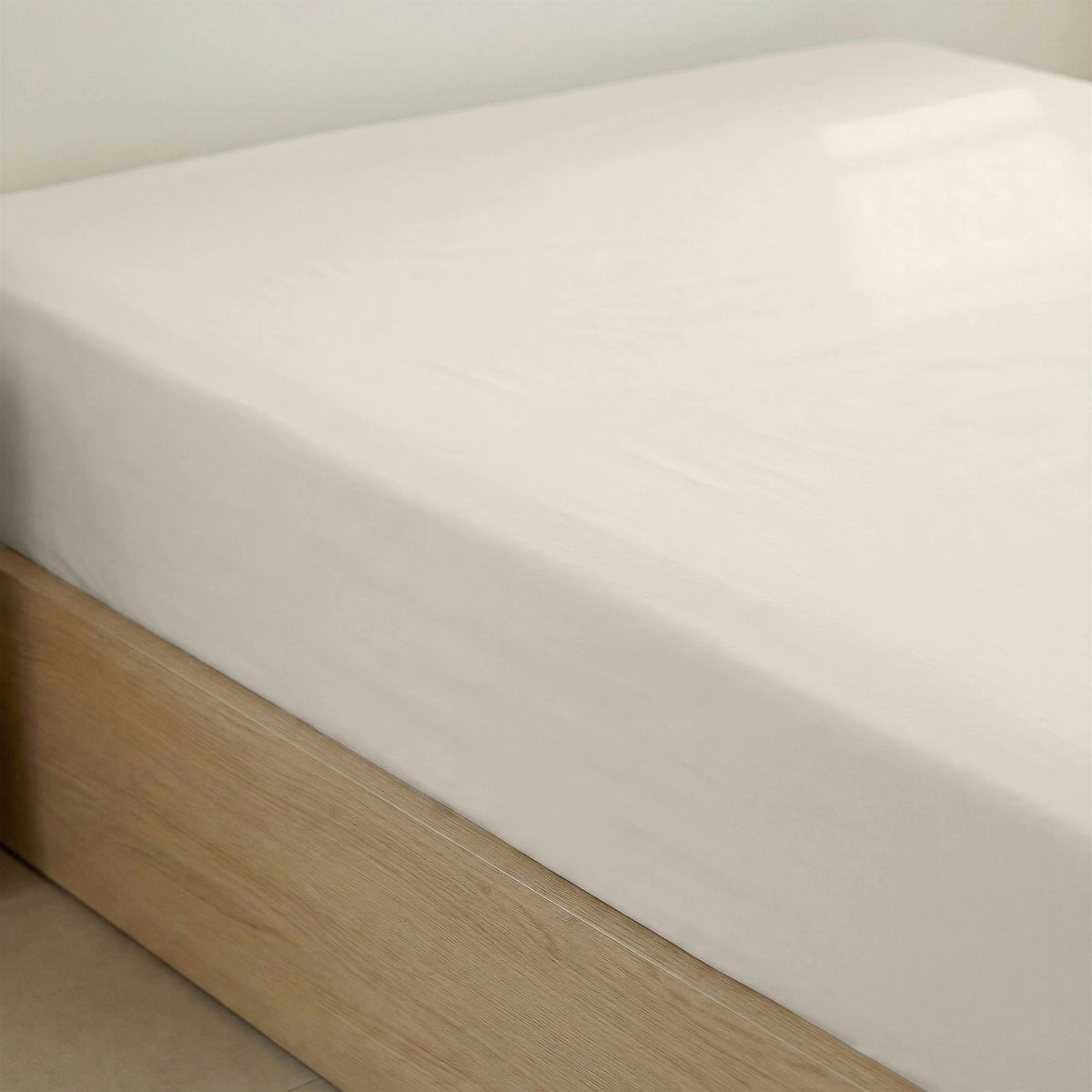 Zelesta Spécial Fraîcheur Sereine Drap-Housse - Blanc Crème