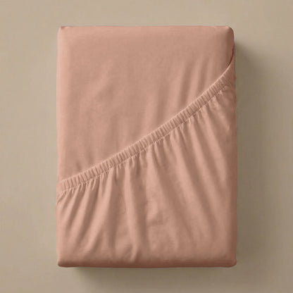 Zelesta Spécial Fraîcheur Sereine Drap-Housse - Rose Terracotta