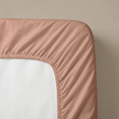 Zelesta Spécial Fraîcheur Sereine Drap-Housse - Rose Terracotta