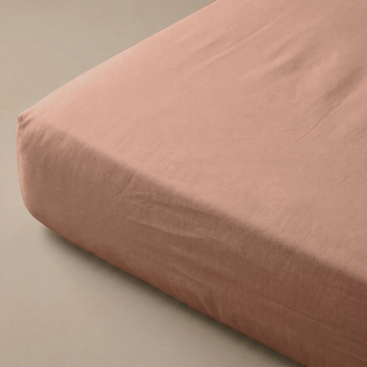 Zelesta Spécial Fraîcheur Sereine Drap-Housse - Rose Terracotta