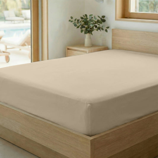 Zelesta Spécial Fraîcheur Sereine Drap-Housse - Sable