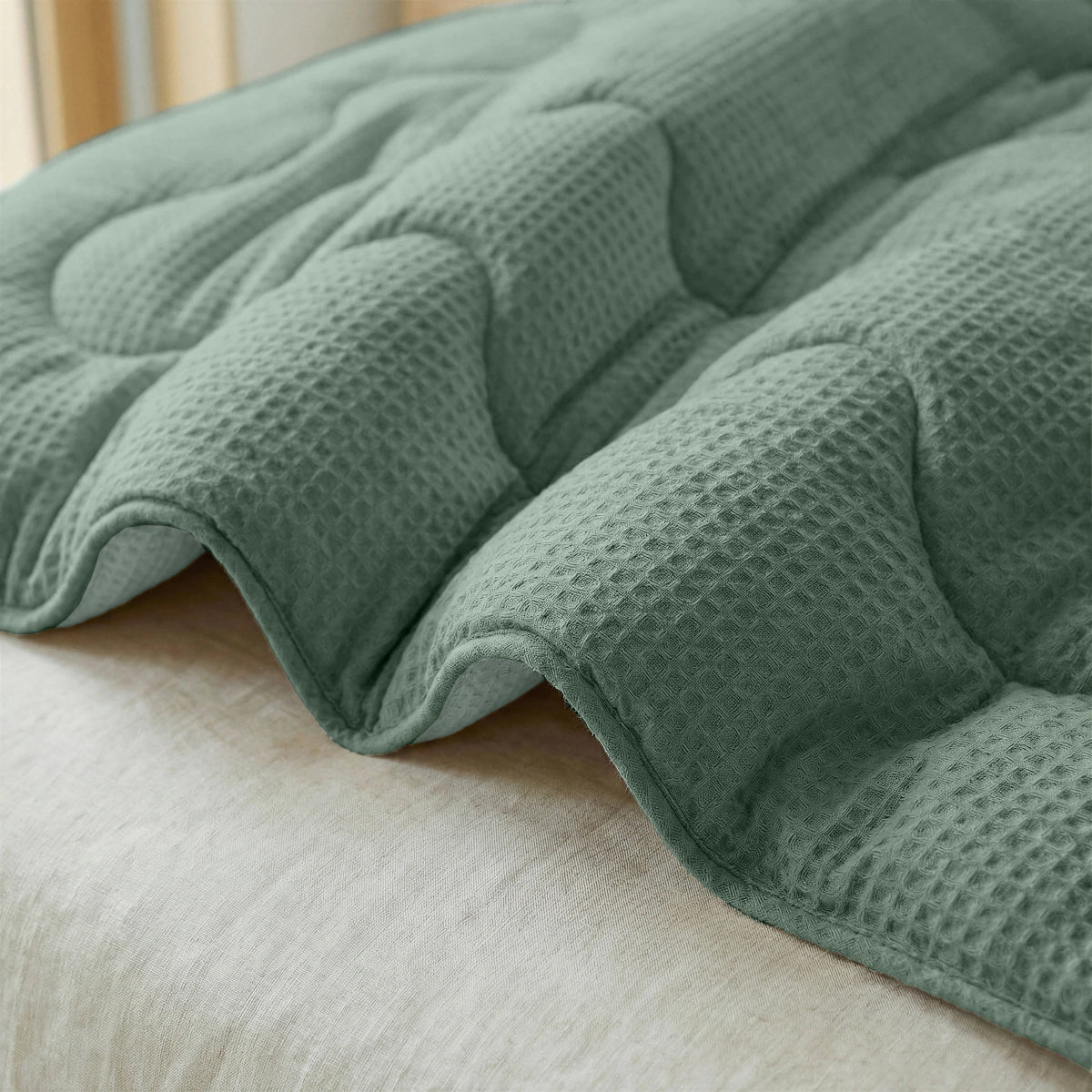 Zelesta Spécial Fraîcheur Sereine Couette Été - Vert Sauge
