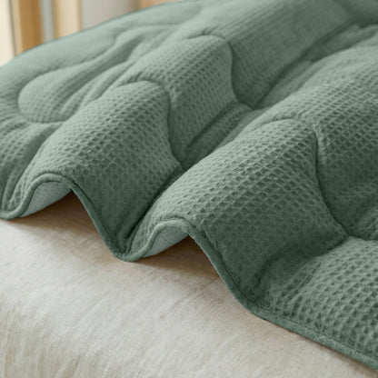 Zelesta Spécial Fraîcheur Sereine Couette Été - Vert Sauge