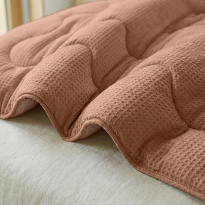 Zelesta Spécial Fraîcheur Sereine Couette Été - Rose Terracotta
