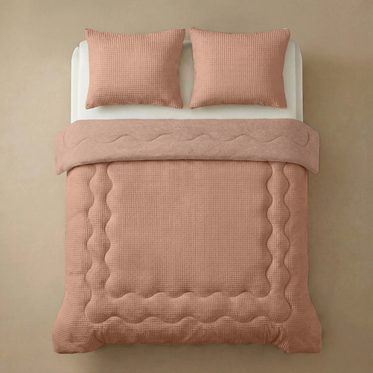 Zelesta Spécial Fraîcheur Sereine Couette Été - Rose Terracotta