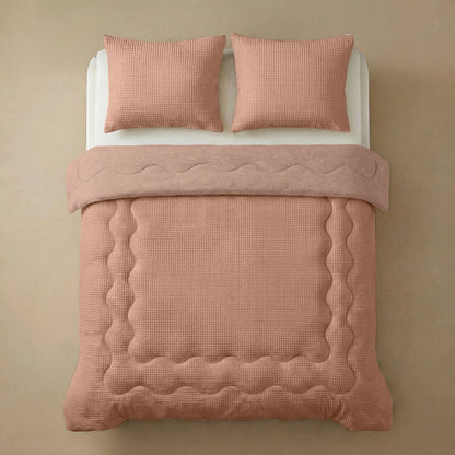 Zelesta Spécial Fraîcheur Sereine Couette Été - Rose Terracotta