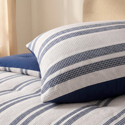 Zelesta Spécial Hampton Taies d'Oreiller - Set de 2 - Bleu