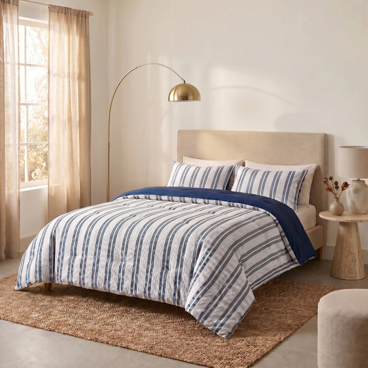 Zelesta Spécial Hampton Couette Été - Bleu