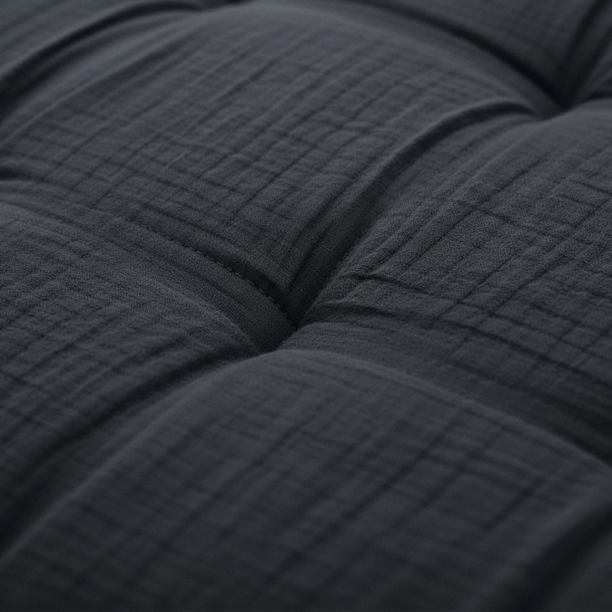 Zelesta Teddy Mousseline de Coton - Anthracite