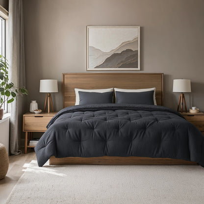 Zelesta Teddy Mousseline de Coton - Anthracite