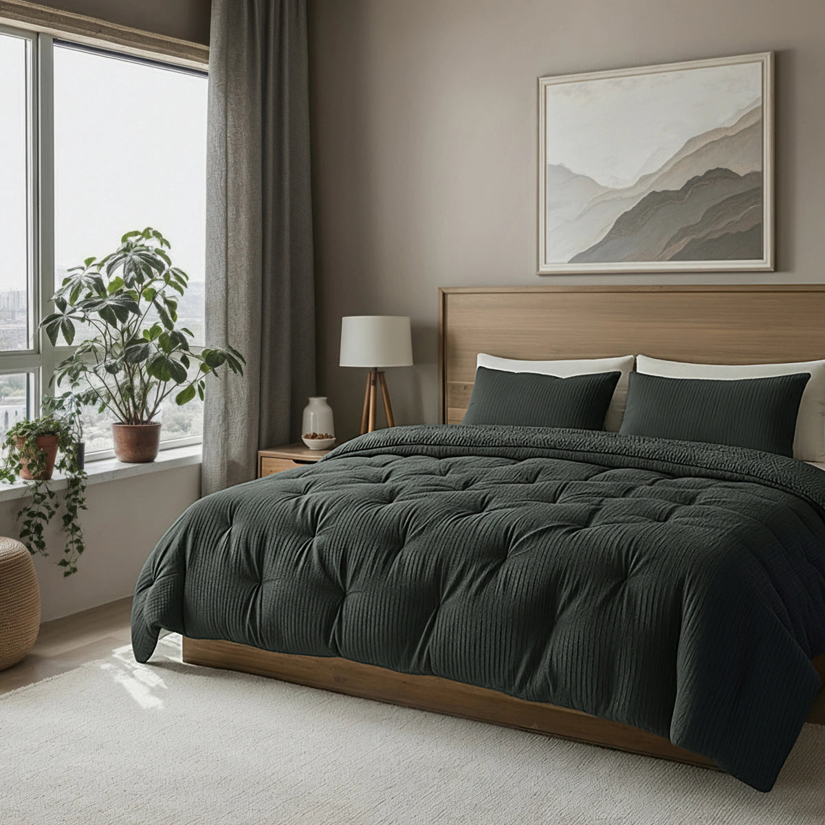 Zelesta Teddy Mousseline de Coton - Vert