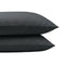 Zelesta Velvetbed Chic Taies d'Oreiller - Set de 2 - Anthracite