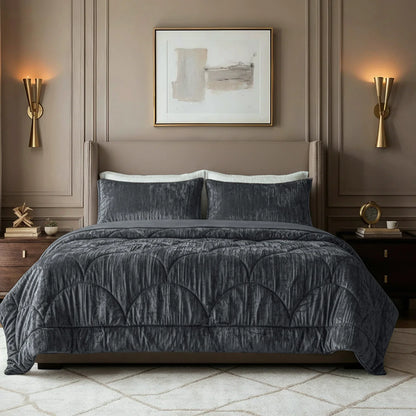 Zelesta Velvetbed Chic - Anthracite