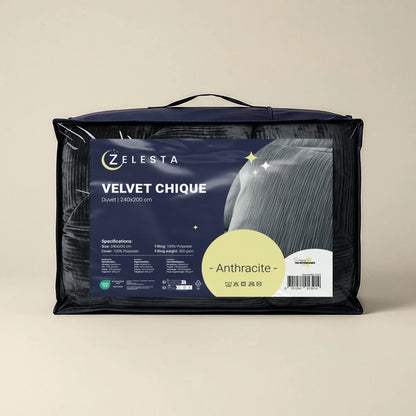 Zelesta Velvetbed Chic - Anthracite