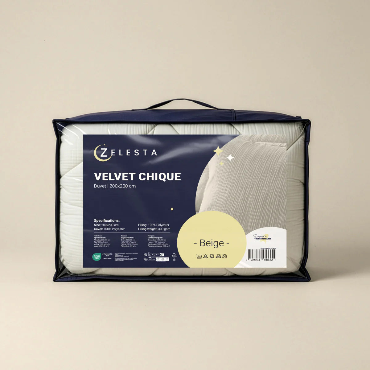 Zelesta Velvetbed Chic - Beige