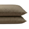 Zelesta Velvetbed Chic Taies d'Oreiller - Set de 2 - Taupe