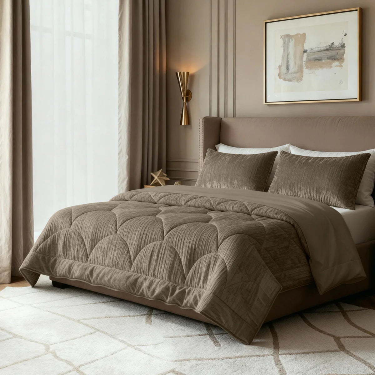 Zelesta Velvetbed Chic - Taupe