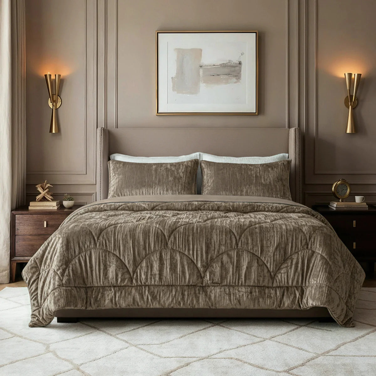 Zelesta Velvetbed Chic - Taupe