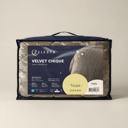 Zelesta Velvetbed Chic - Taupe