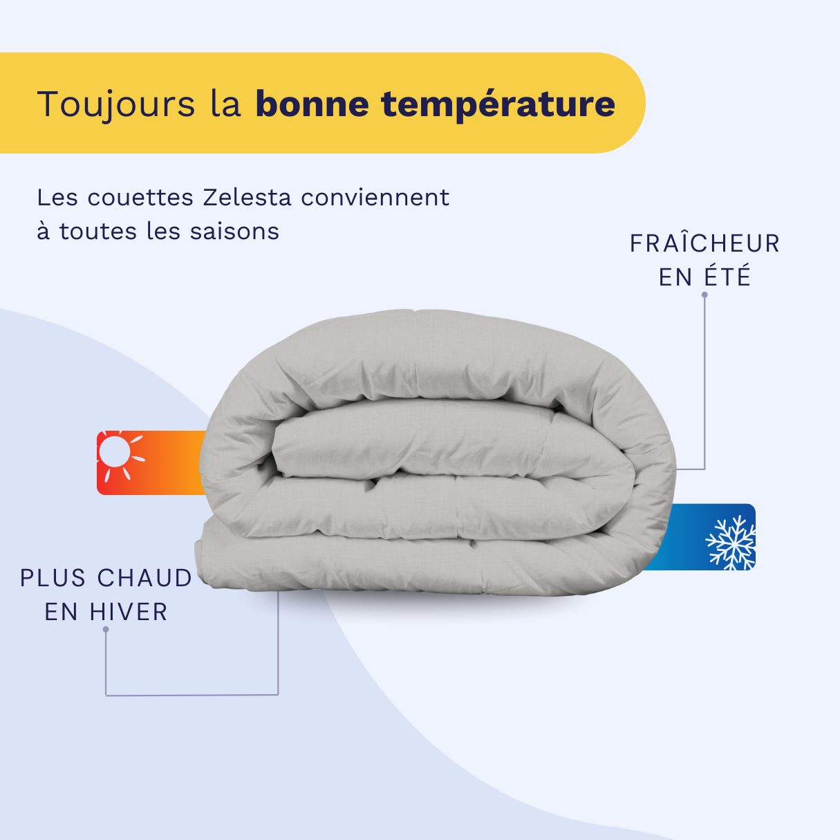 Zelesta Wonderbed - Gris Ardoise