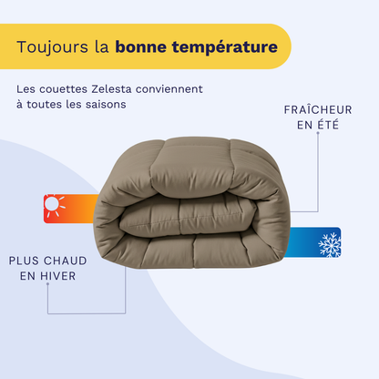 Zelesta Wonderbed - Taupe Naturel
