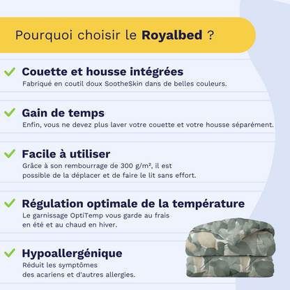 Zelesta Royalbed Coton - Forêt Verte