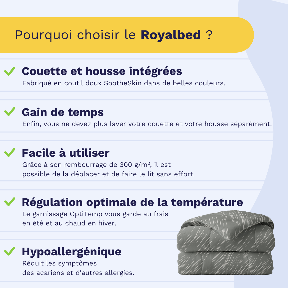 Zelesta Royalbed Coton - Pierre Douce