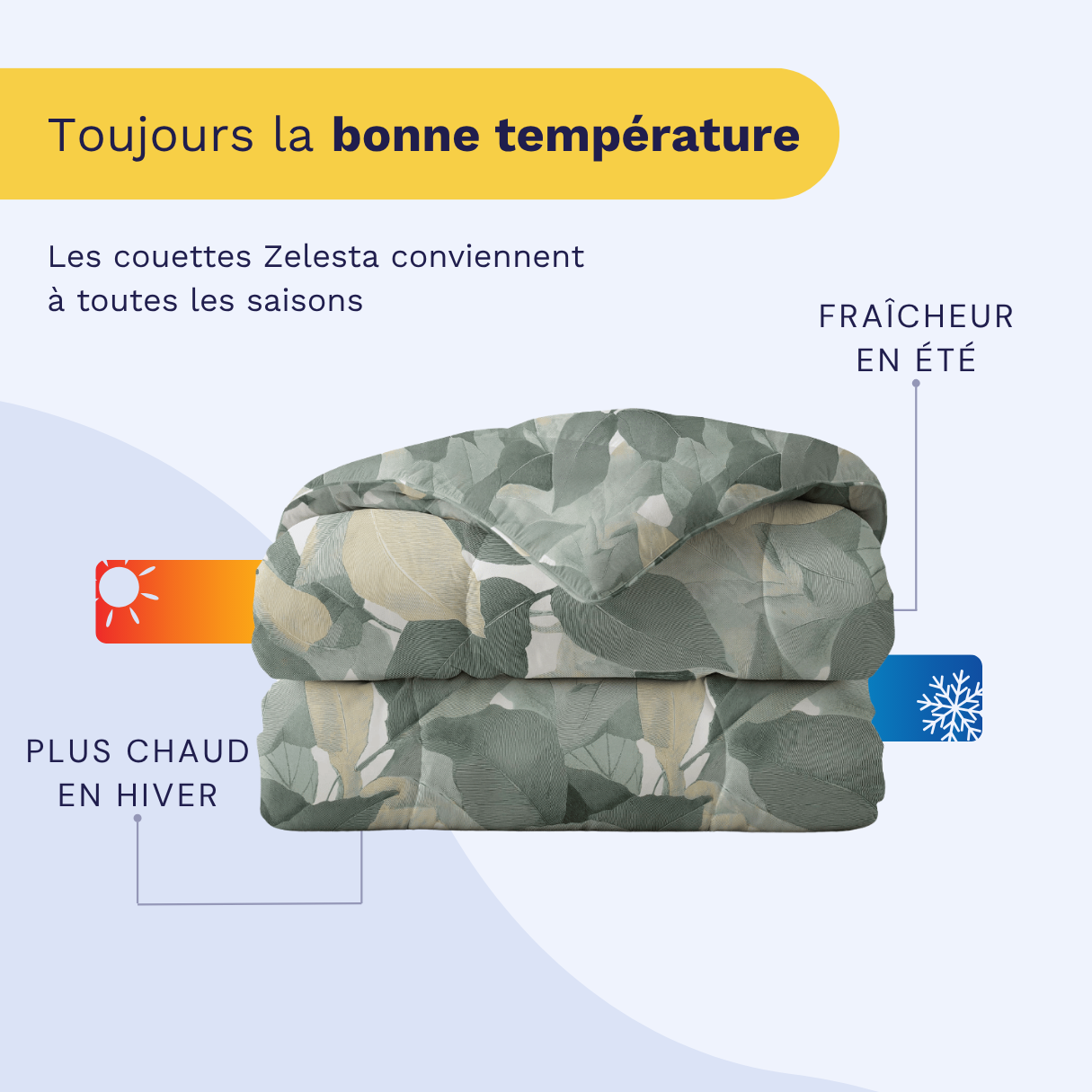 Zelesta Royalbed Coton - Forêt Verte