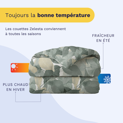 Zelesta Royalbed Coton - Forêt Verte