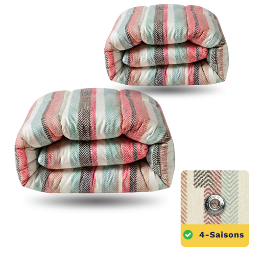 Zelesta Wonderbed 4 Saisons Double - Ambiance Vintage