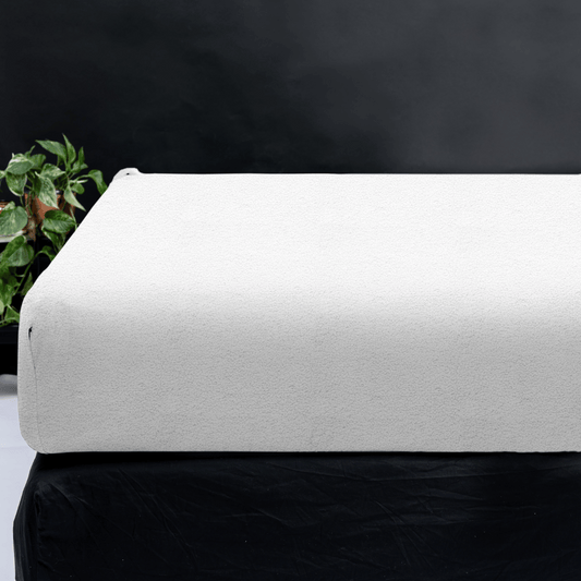 Drap-housse Teddy Blanc