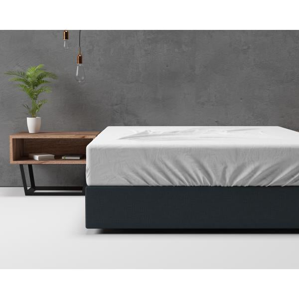 Drap-housse Basic Flanelle Blanc