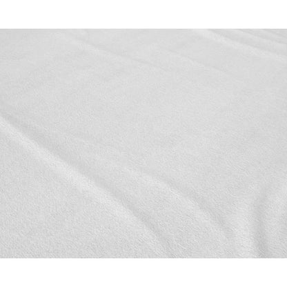 Drap-housse Basic Flanelle Blanc