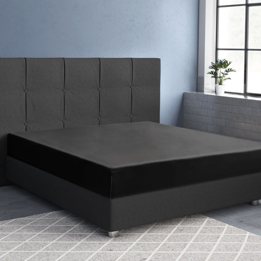 Primaviera Drap-housse Satin Deluxe Noir